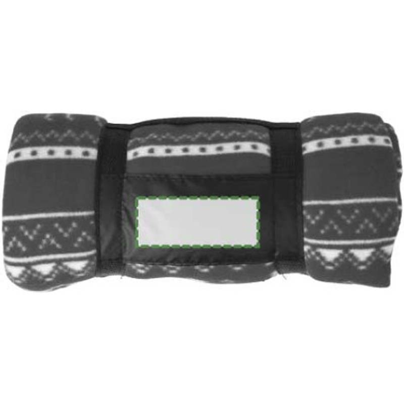 Fleecová deka s polárními motivy Fleecová deka s polárními motivy