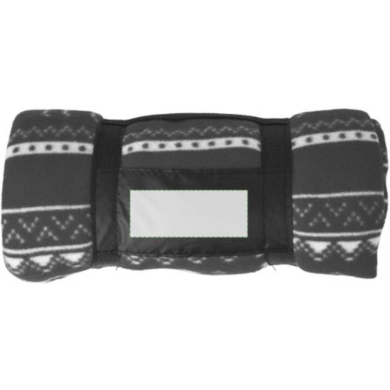 Fleecová deka s polárními motivy Fleecová deka s polárními motivy