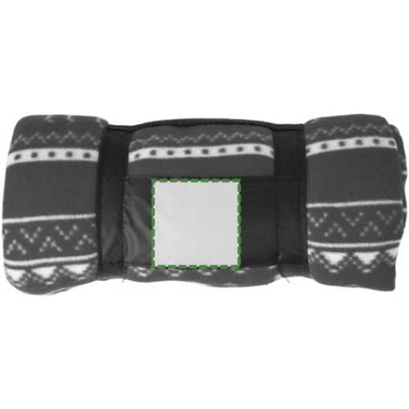 Fleecová deka s polárními motivy Fleecová deka s polárními motivy