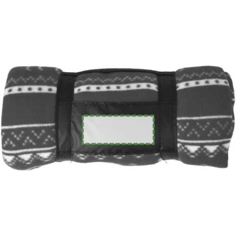 Fleecová deka s polárními motivy Fleecová deka s polárními motivy