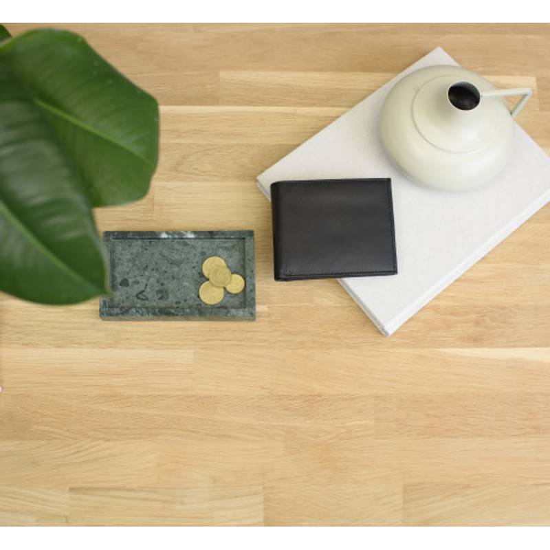 Kožená peněženka s RFID ochranou, černá Kožená peněženka s RFID ochranou, černá