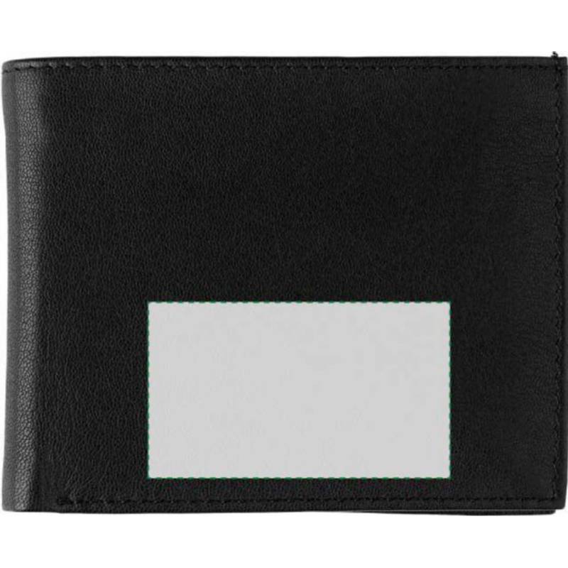 Kožená peněženka s RFID ochranou, černá Kožená peněženka s RFID ochranou, černá