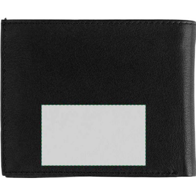 Kožená peněženka s RFID ochranou, černá Kožená peněženka s RFID ochranou, černá