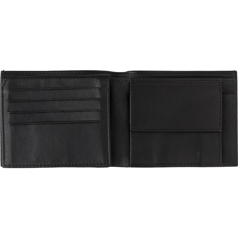 Kožená peněženka s RFID ochranou, černá Kožená peněženka s RFID ochranou, černá