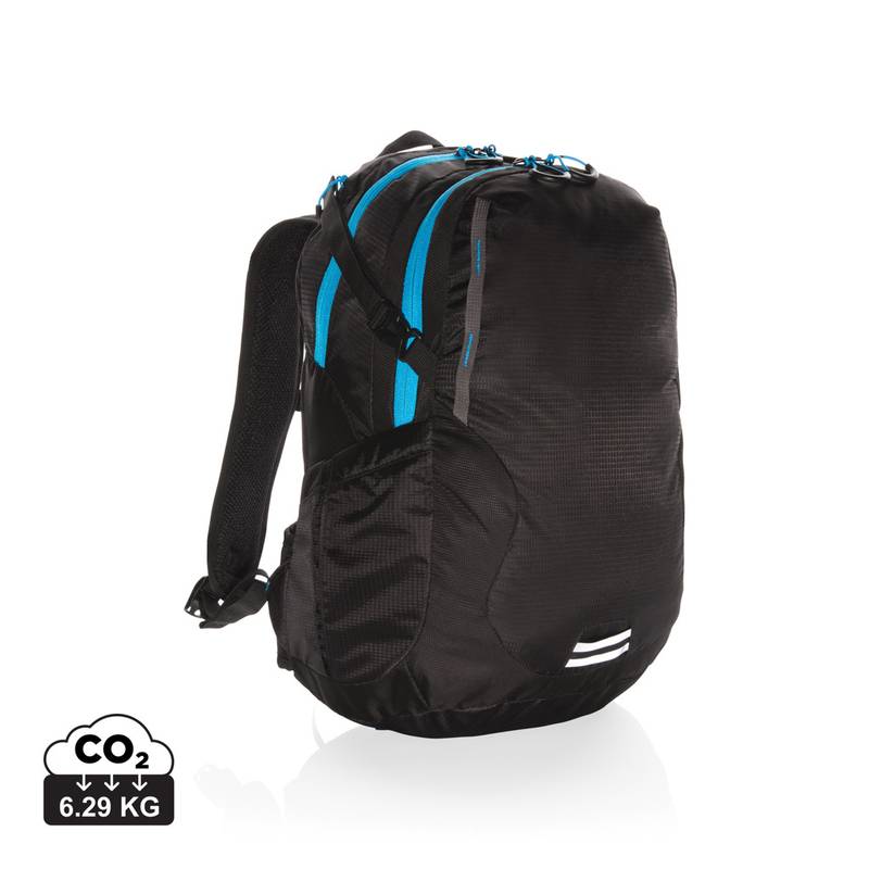 Stredný 26 l turistický ripstop batoh Explorer, čierna Stredný 26 l turistický ripstop batoh Explorer, čierna
