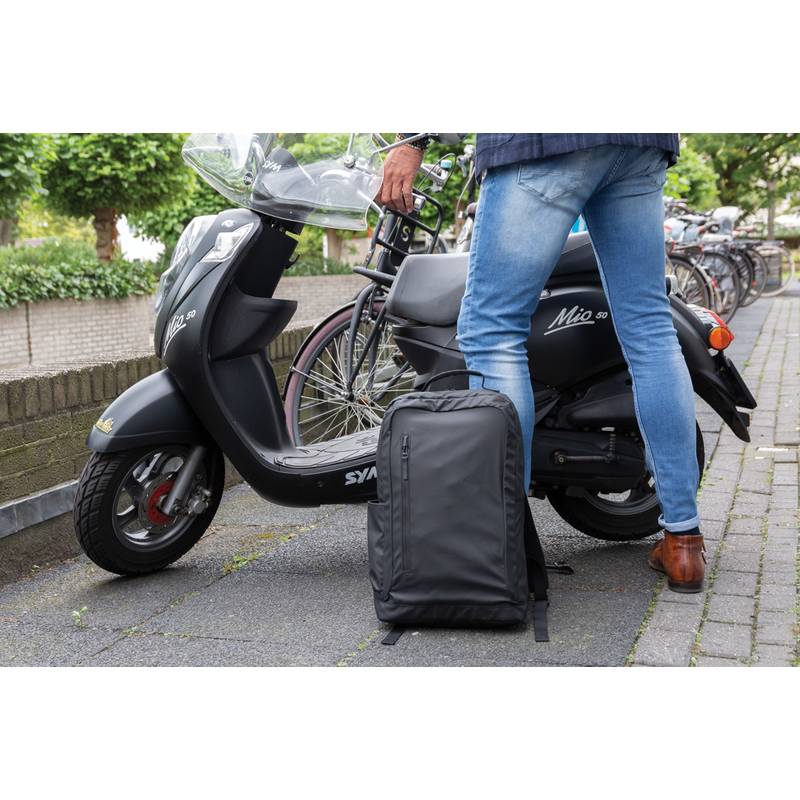 Čierny batoh na 15,6" notebook Fashion PVC free, čierna Čierny batoh na 15,6" notebook Fashion PVC free, čierna