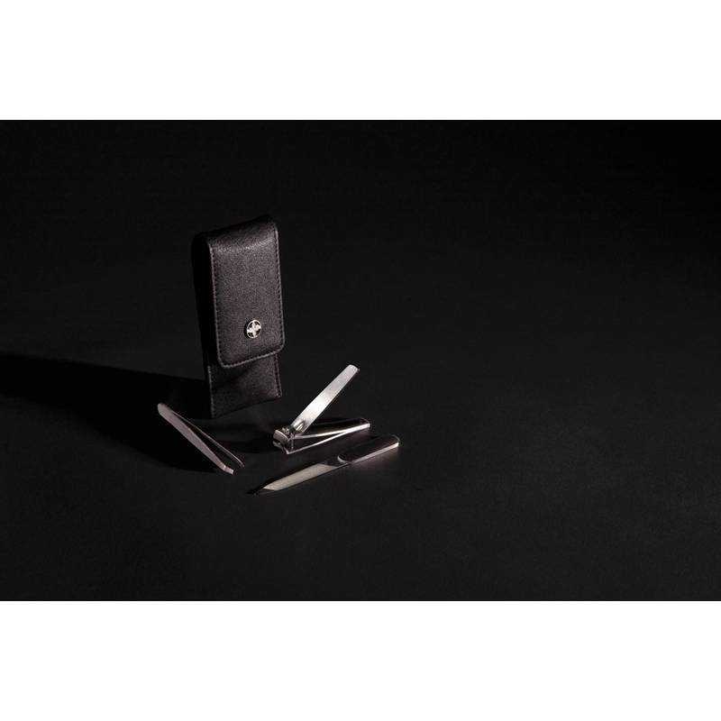 Manikúra sada 3ks Swiss Peak, černá Manikúra sada 3ks Swiss Peak, černá