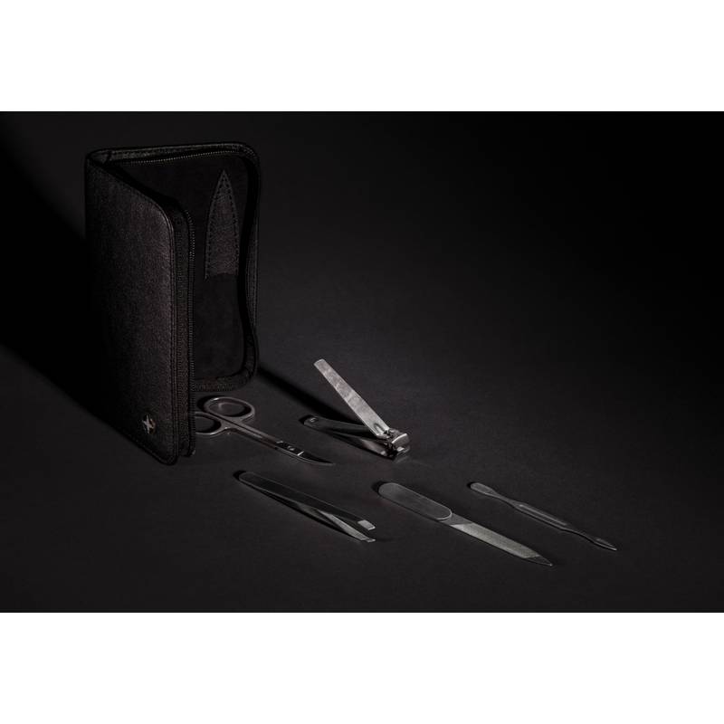 Manikúra sada 5ks Swiss Peak, černá Manikúra sada 5ks Swiss Peak, černá