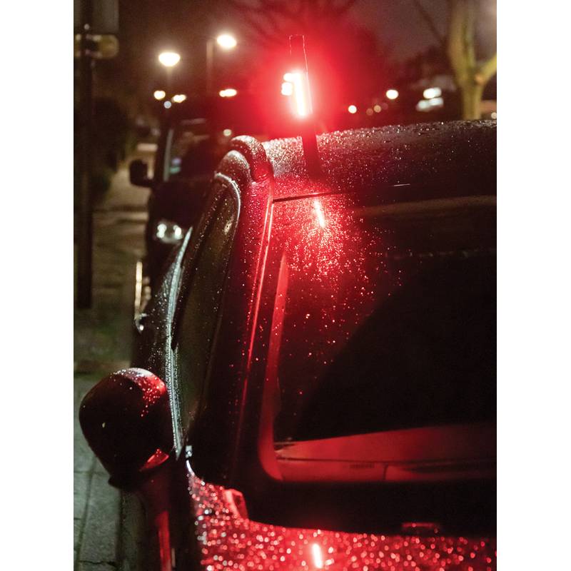 Velké teleskopické svítidlo s COB, černá Velké teleskopické svítidlo s COB, černá