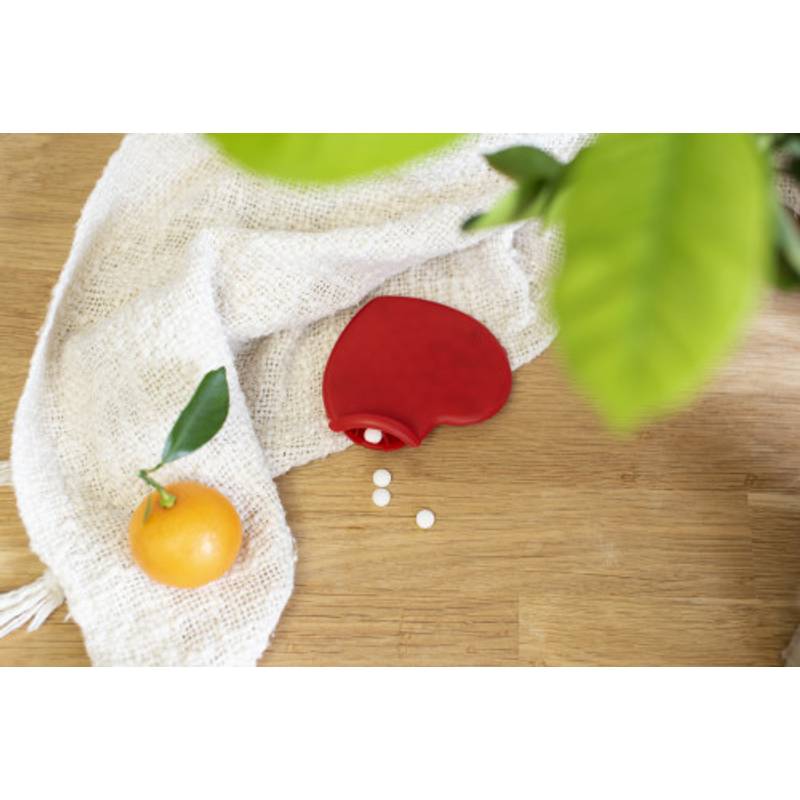 Mentolové bonbóny v obalu, tvar srdce Mentolové bonbóny v obalu, tvar srdce