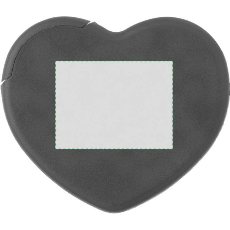 Mentolové bonbóny v obalu, tvar srdce Mentolové bonbóny v obalu, tvar srdce