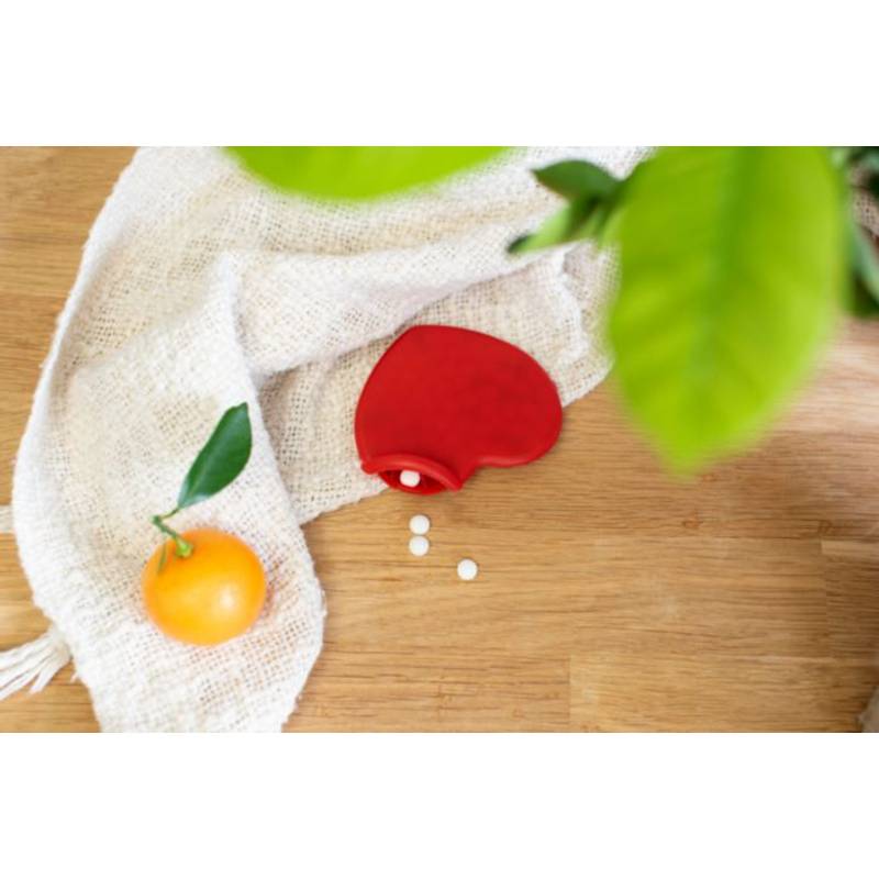 Mentolové bonbóny v obalu, tvar srdce Mentolové bonbóny v obalu, tvar srdce