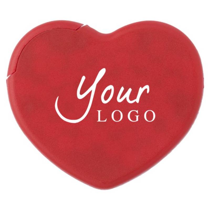 Mentolové bonbóny v obalu, tvar srdce Mentolové bonbóny v obalu, tvar srdce