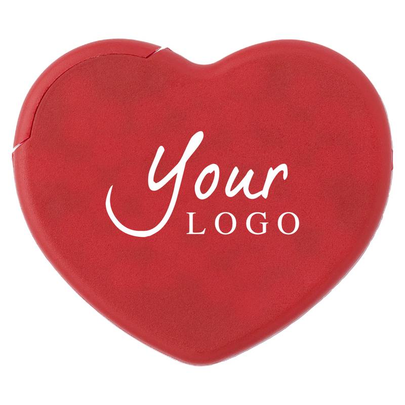 Mentolové bonbóny v obalu, tvar srdce Mentolové bonbóny v obalu, tvar srdce