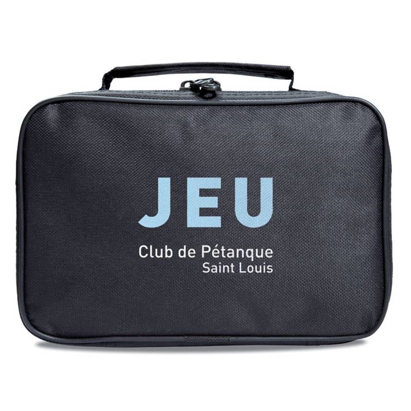 Sada petanque v puzdre, čierna Sada petanque v puzdre, čierna