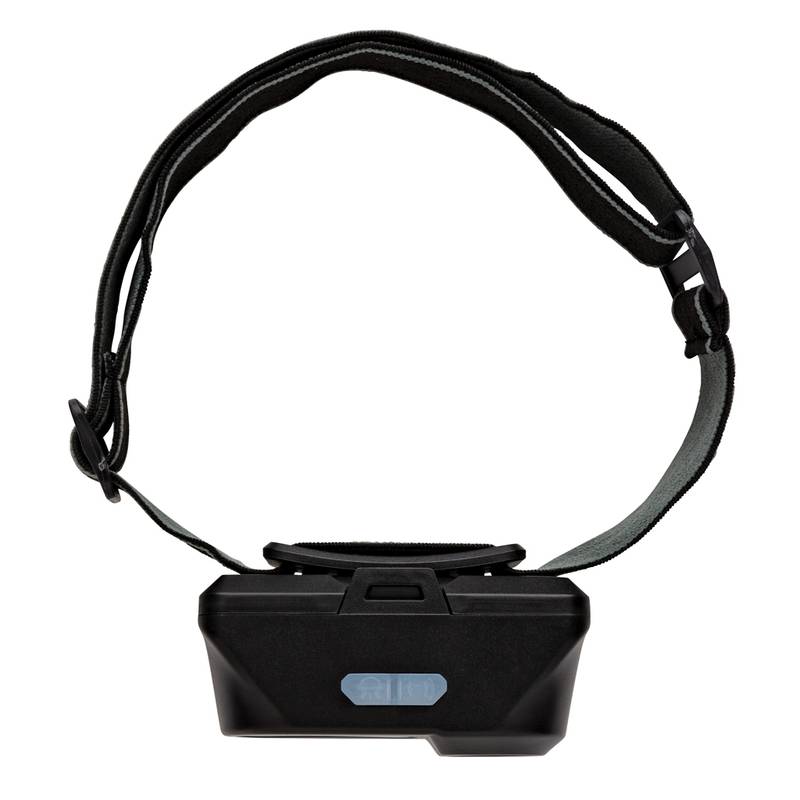 COB čelovka s LED svetlom, čierna COB čelovka s LED svetlom, čierna