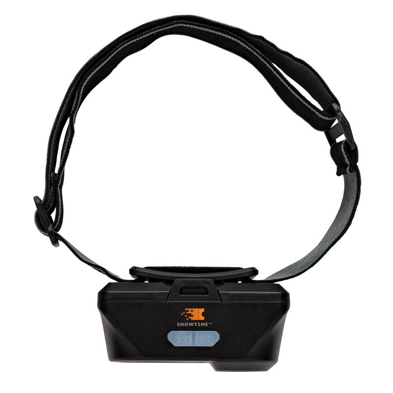 COB čelovka s LED svetlom, čierna COB čelovka s LED svetlom, čierna