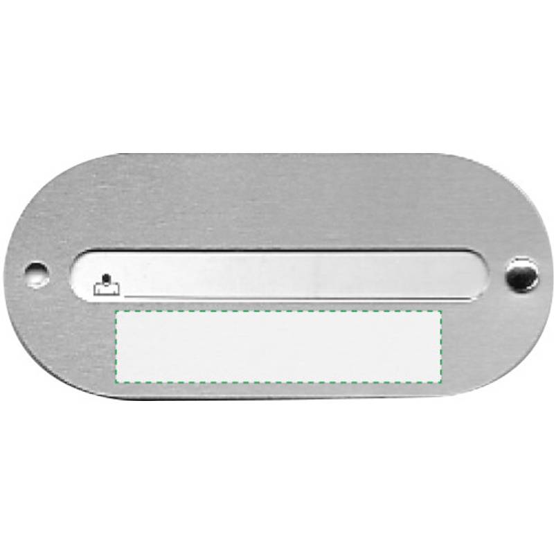 Hliníková jmenovka na kufr Hliníková jmenovka na kufr