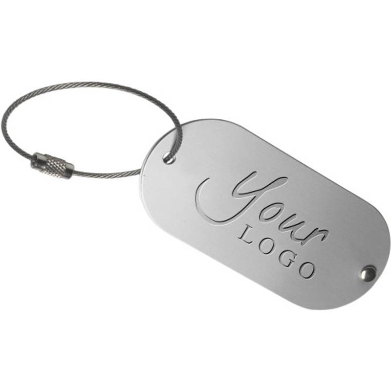 Hliníková jmenovka na kufr Hliníková jmenovka na kufr