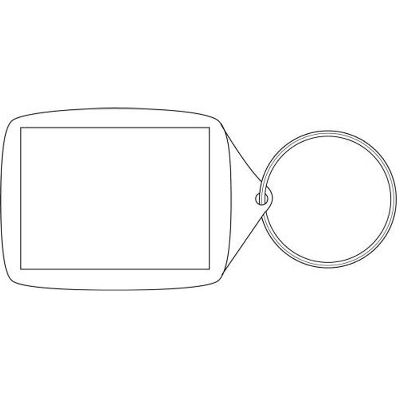 KOUZELNÍK plastový přívěsek na klíče, transparentní KOUZELNÍK plastový přívěsek na klíče, transparentní