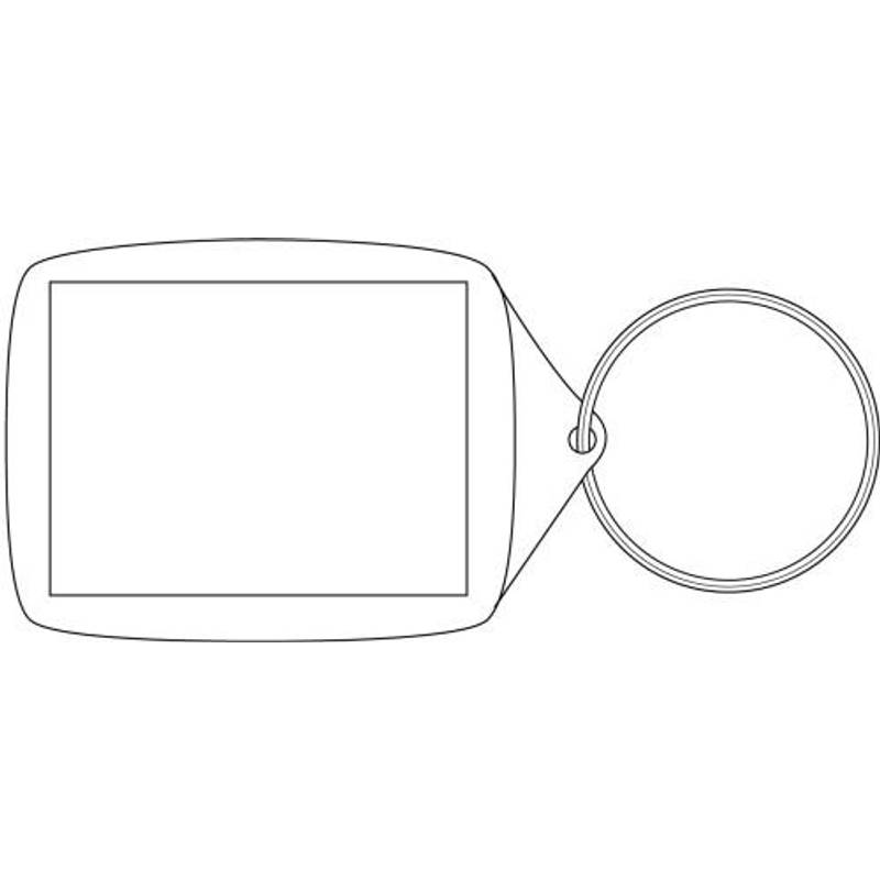 KOUZELNÍK plastový přívěsek na klíče, transparentní KOUZELNÍK plastový přívěsek na klíče, transparentní