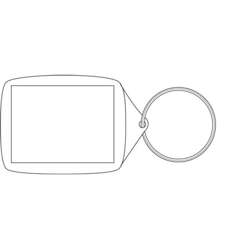 KOUZELNÍK plastový přívěsek na klíče, transparentní KOUZELNÍK plastový přívěsek na klíče, transparentní