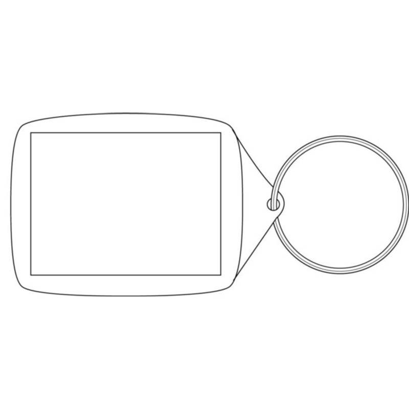 KOUZELNÍK plastový přívěsek na klíče, transparentní KOUZELNÍK plastový přívěsek na klíče, transparentní