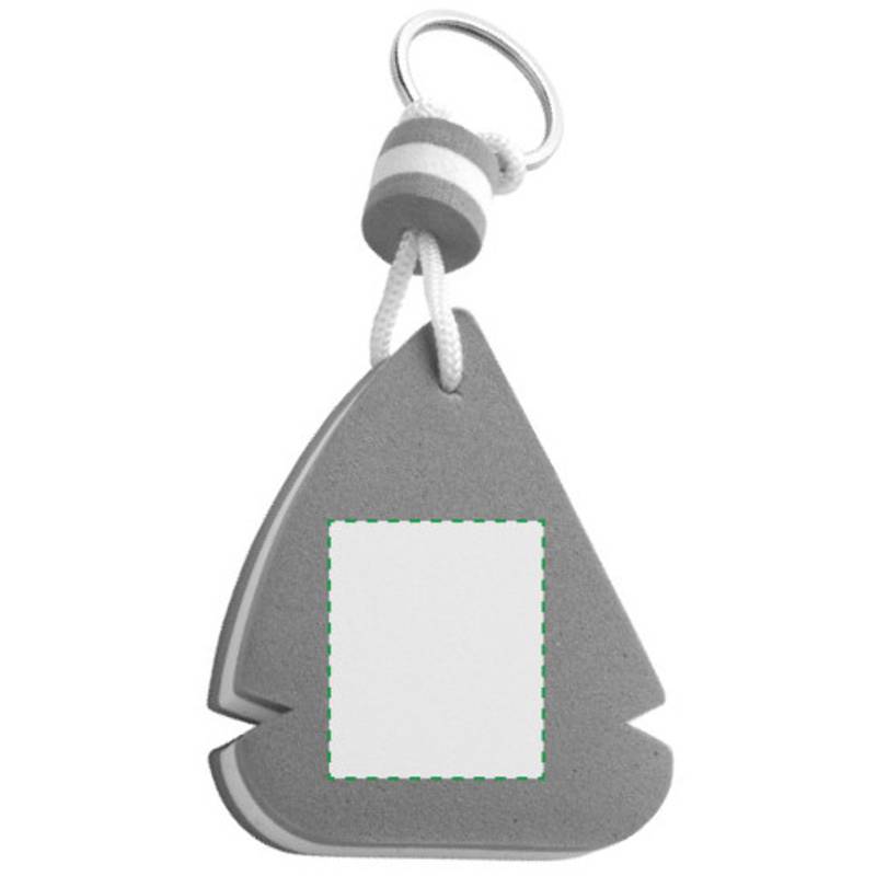 Plovoucí rívesok na klíče, tvar plachetnice Plovoucí rívesok na klíče, tvar plachetnice