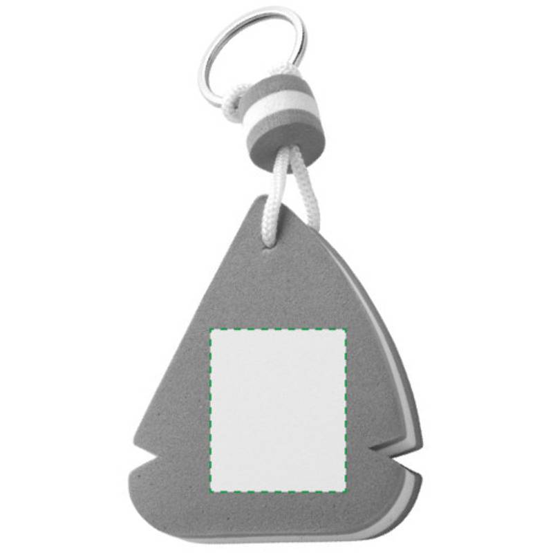 Plovoucí rívesok na klíče, tvar plachetnice Plovoucí rívesok na klíče, tvar plachetnice