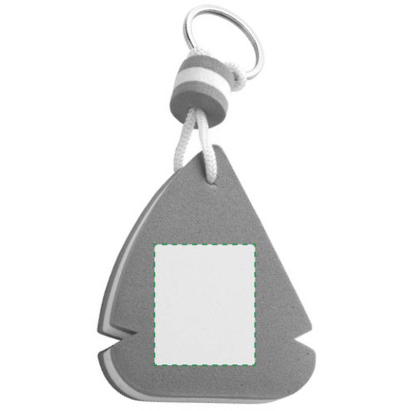 Plovoucí rívesok na klíče, tvar plachetnice Plovoucí rívesok na klíče, tvar plachetnice