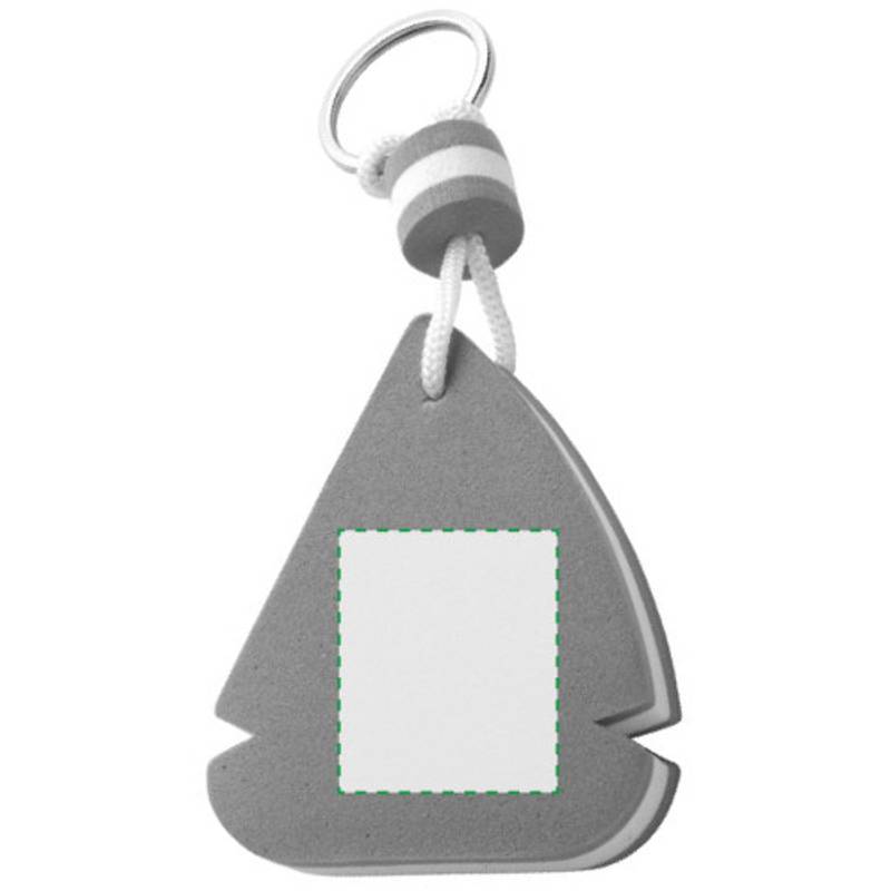 Plovoucí rívesok na klíče, tvar plachetnice Plovoucí rívesok na klíče, tvar plachetnice