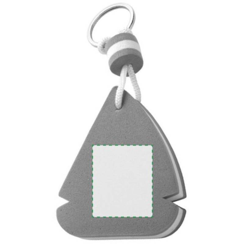 Plovoucí rívesok na klíče, tvar plachetnice Plovoucí rívesok na klíče, tvar plachetnice