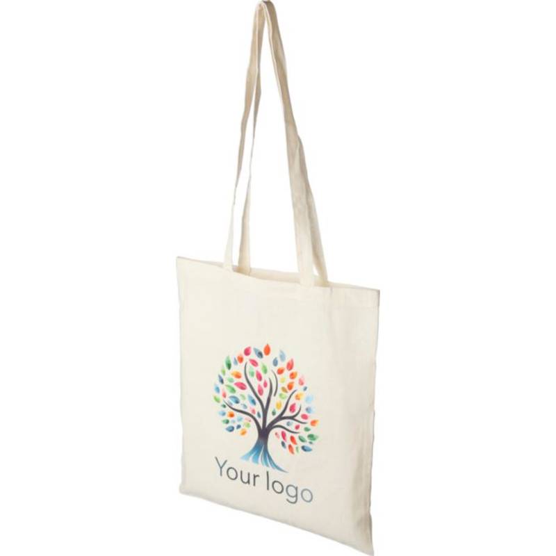 Nákupní taška, dlouhé popruh přes rameno, bavlna, přírodní Nákupní taška, dlouhé popruh přes rameno, bavlna, přírodní