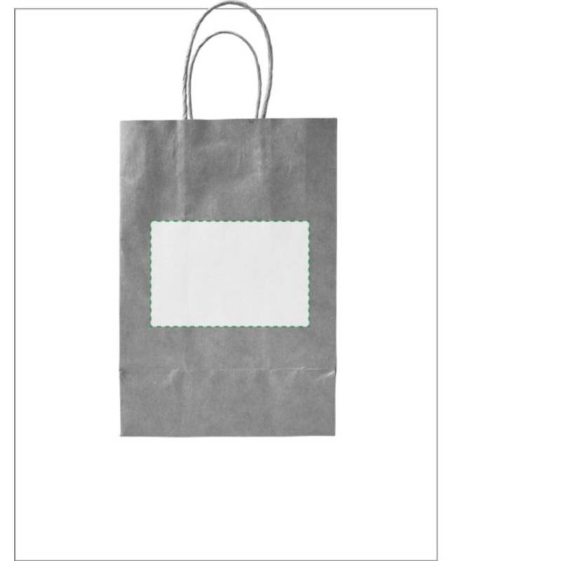 Papírová dárková taška, 22 x 11 x 30 cm, hnědá Papírová dárková taška, 22 x 11 x 30 cm, hnědá