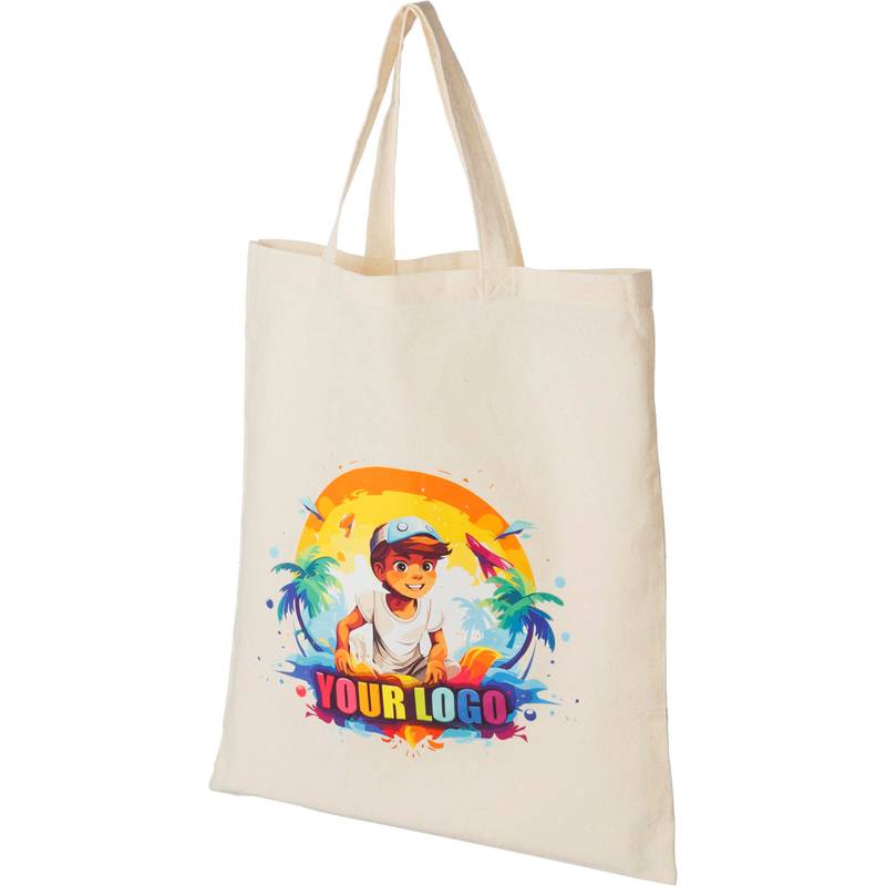 Bavlněná nákupní taška, přírodní Bavlněná nákupní taška, přírodní