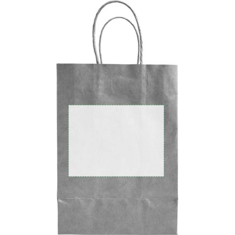 Velká papírová dárková taška, 25,6 x 10,9 x 35,3 cm, hnědá Velká papírová dárková taška, 25,6 x 10,9 x 35,3 cm, hnědá