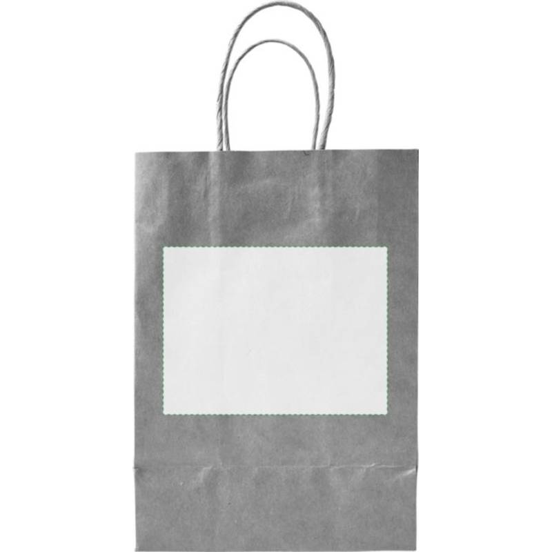 Velká papírová dárková taška, 25,6 x 10,9 x 35,3 cm, hnědá Velká papírová dárková taška, 25,6 x 10,9 x 35,3 cm, hnědá