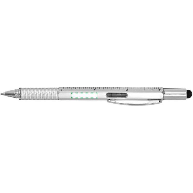 Demondo multifunkční kuličkové pero, stříbrná Demondo multifunkční kuličkové pero, stříbrná