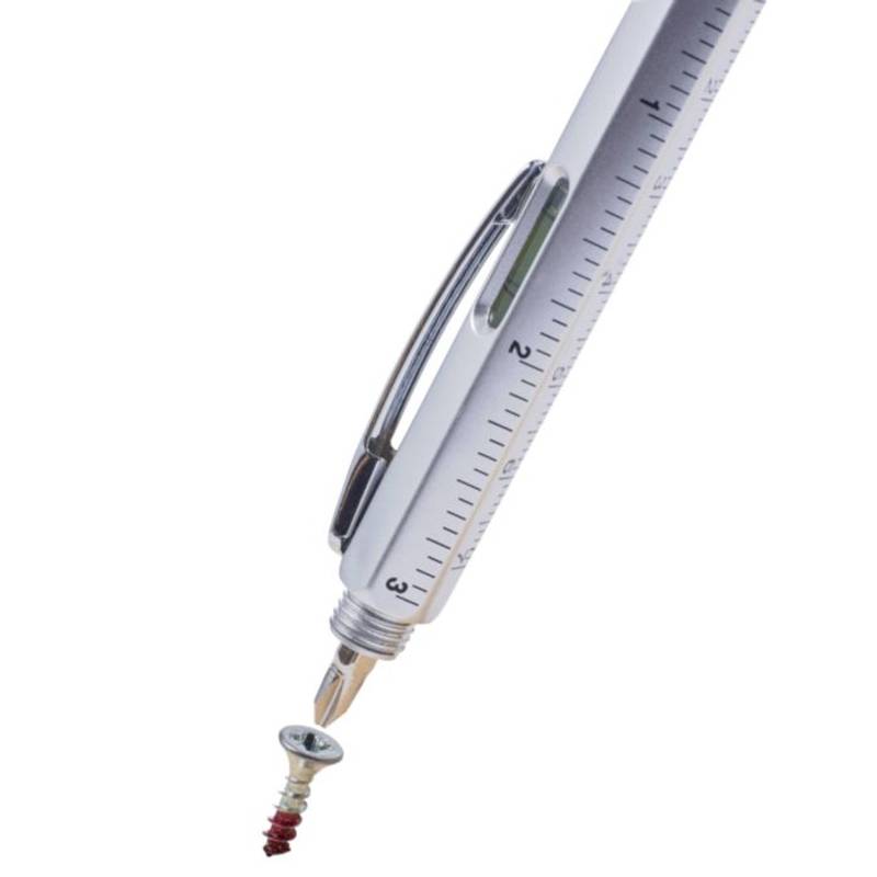 Demondo multifunkční kuličkové pero, stříbrná Demondo multifunkční kuličkové pero, stříbrná