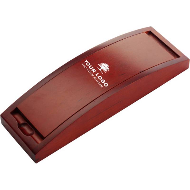 MELISA Psací souprava, kuličkové pero a roller v krabičce, hnědá MELISA Psací souprava, kuličkové pero a roller v krabičce, hnědá