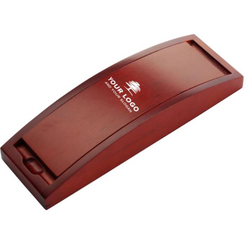 MELISA Psací souprava, kuličkové pero a roller v krabičce, hnědá MELISA Psací souprava, kuličkové pero a roller v krabičce, hnědá