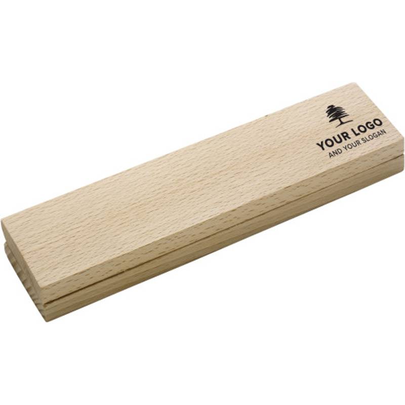 PUKAO Drevená písacia súprava, guľôčkové pero, modrá náplň a mikroceruzka, balené v krabičke PUKAO Drevená písacia súprava, guľôčkové pero, modrá náplň a mikroceruzka, balené v krabičke