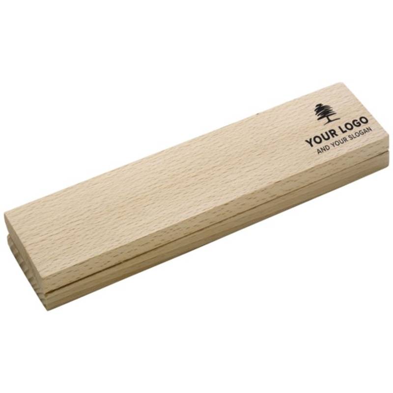 PUKAO Drevená písacia súprava, guľôčkové pero, modrá náplň a mikroceruzka, balené v krabičke PUKAO Drevená písacia súprava, guľôčkové pero, modrá náplň a mikroceruzka, balené v krabičke