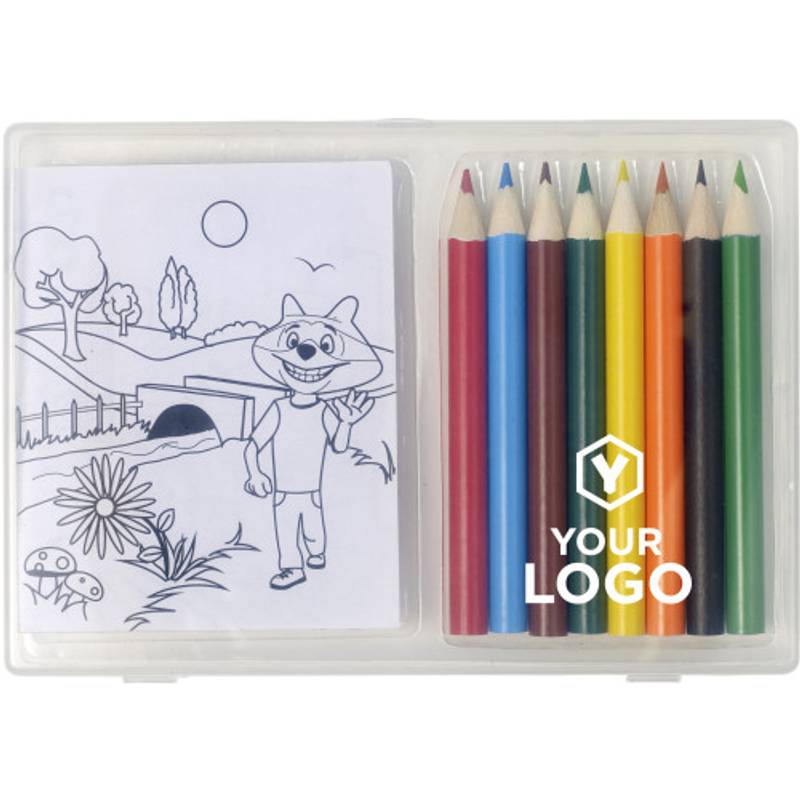 Sada pastelek a omalovánek Sada pastelek a omalovánek