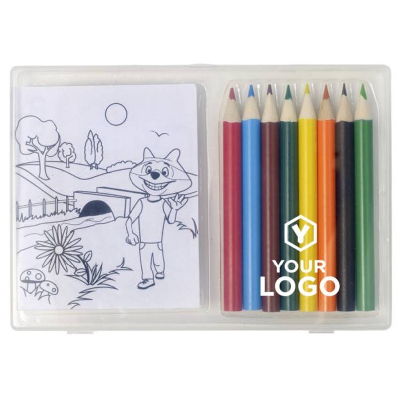 Sada pastelek a omalovánek Sada pastelek a omalovánek