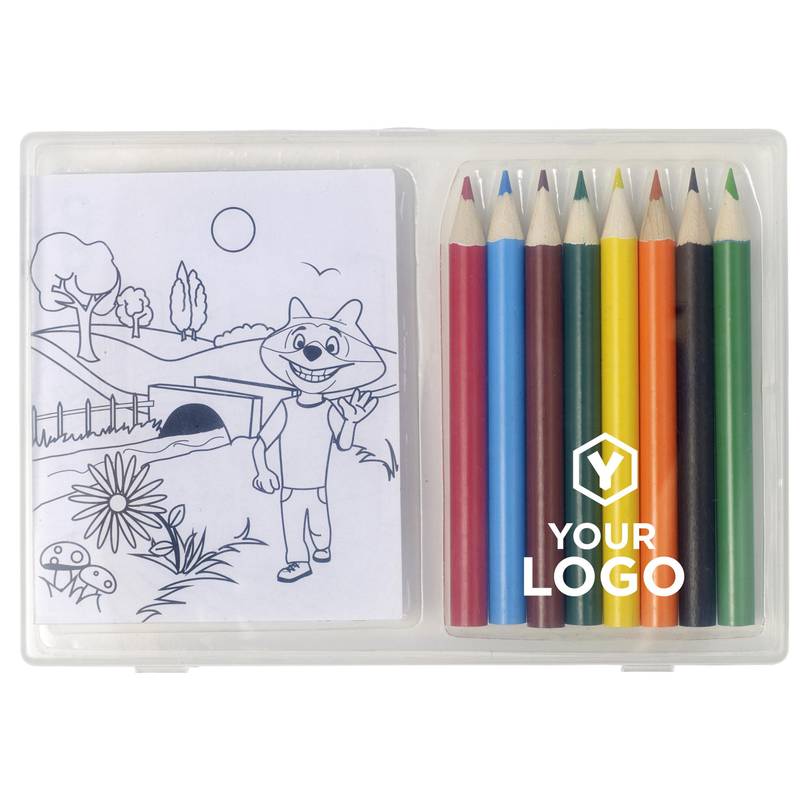 Sada pastelek a omalovánek Sada pastelek a omalovánek