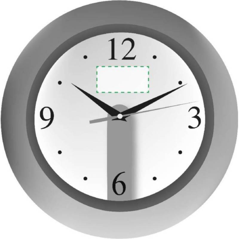 SWAP plastové nástěnné hodiny s odnímatelným ciferníkem, stříbrná SWAP plastové nástěnné hodiny s odnímatelným ciferníkem, stříbrná