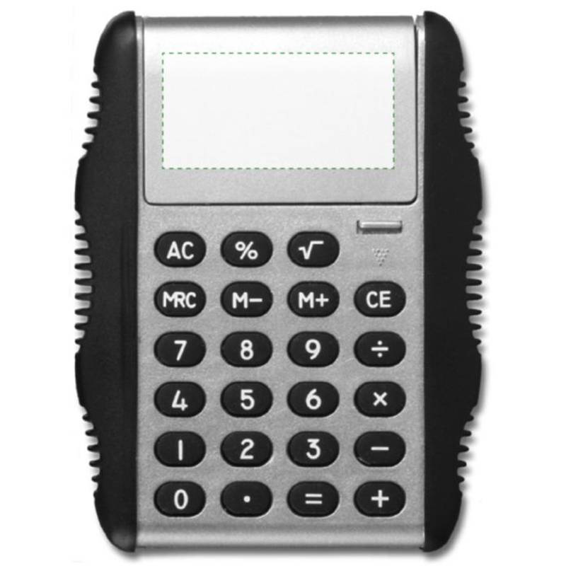 Plastová stolová kalkulačka, strieborná Plastová stolová kalkulačka, strieborná