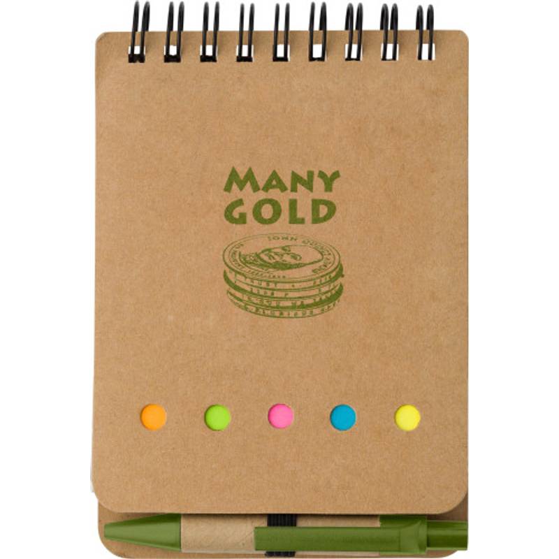 CARTMAN zápisník, gulôčkové pero, čierna náplň a samolepiace značkovače CARTMAN zápisník, gulôčkové pero, čierna náplň a samolepiace značkovače