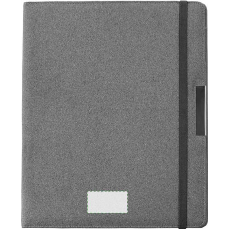 TALEN korkové portfólio A4 s blokom a gumičkou, hnedé TALEN korkové portfólio A4 s blokom a gumičkou, hnedé